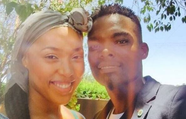 Simz Ngema shared a heartfelt video of her and Dumi Masilela.