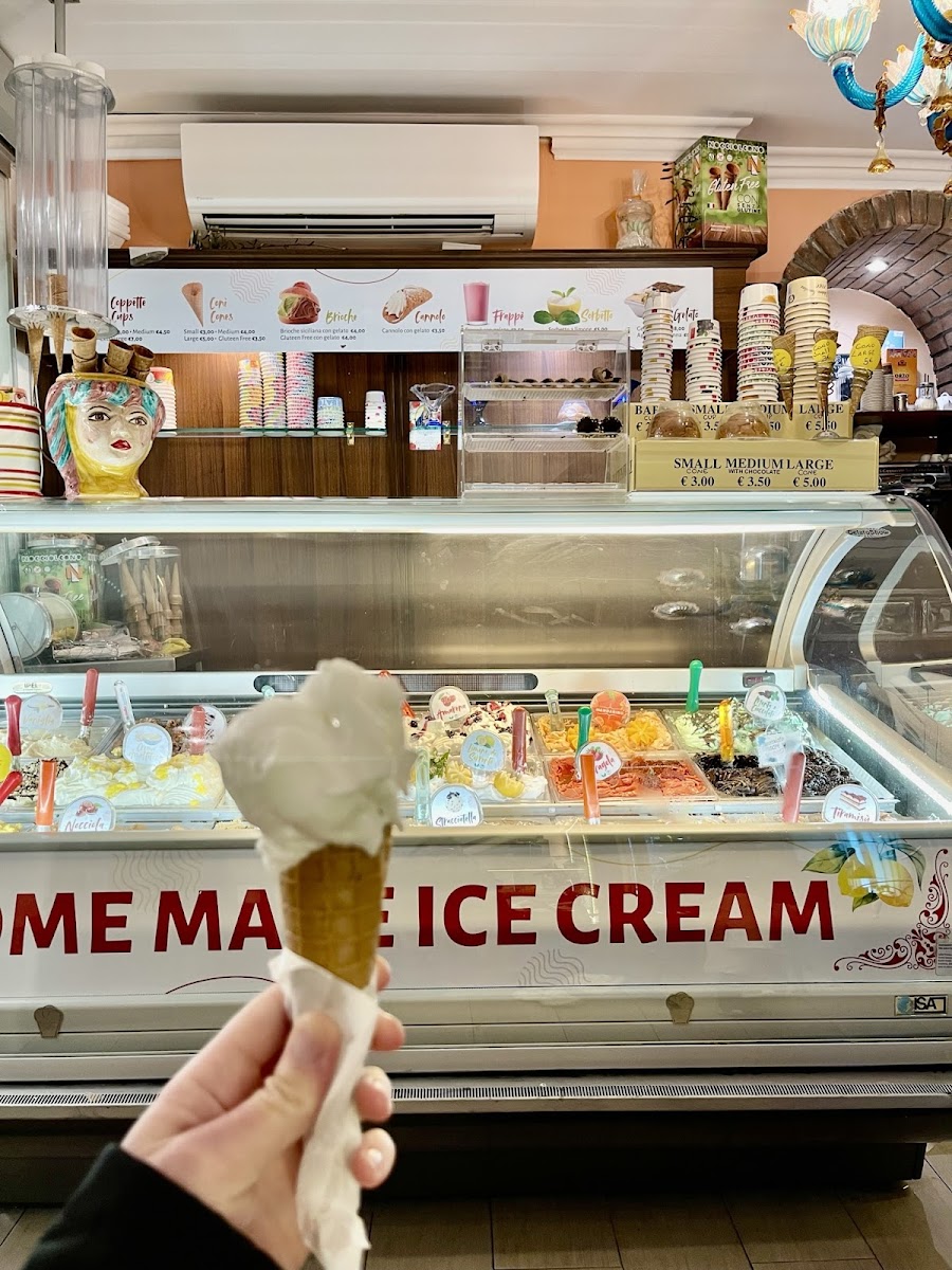 Gluten-Free Gelato at Antica Gelateria Sorrentina