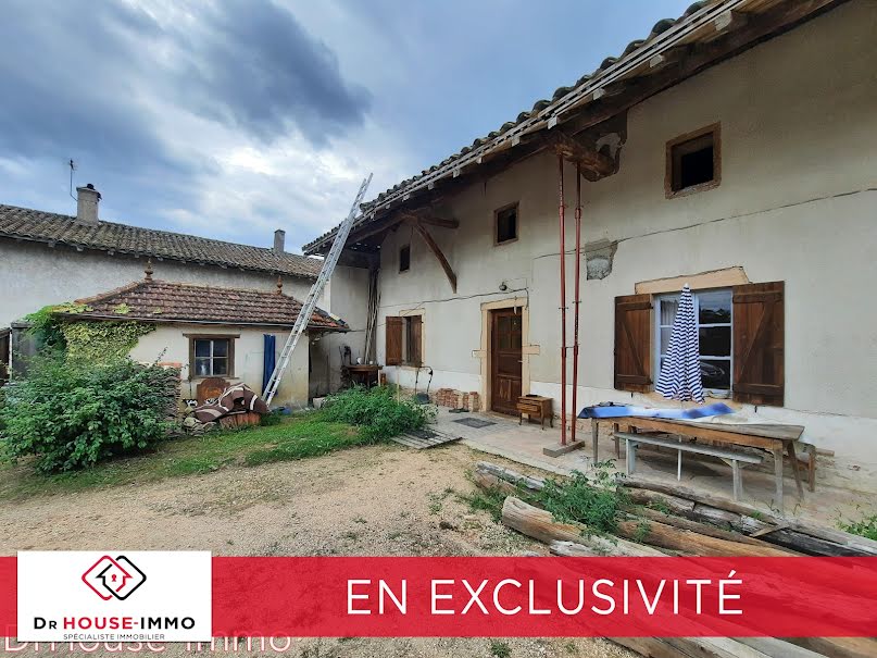 Vente maison 4 pièces 105 m² à Cormoranche-sur-Saône (01290), 110 000 €