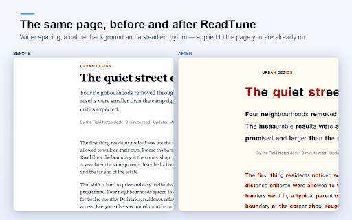 ReadTune screenshot 1