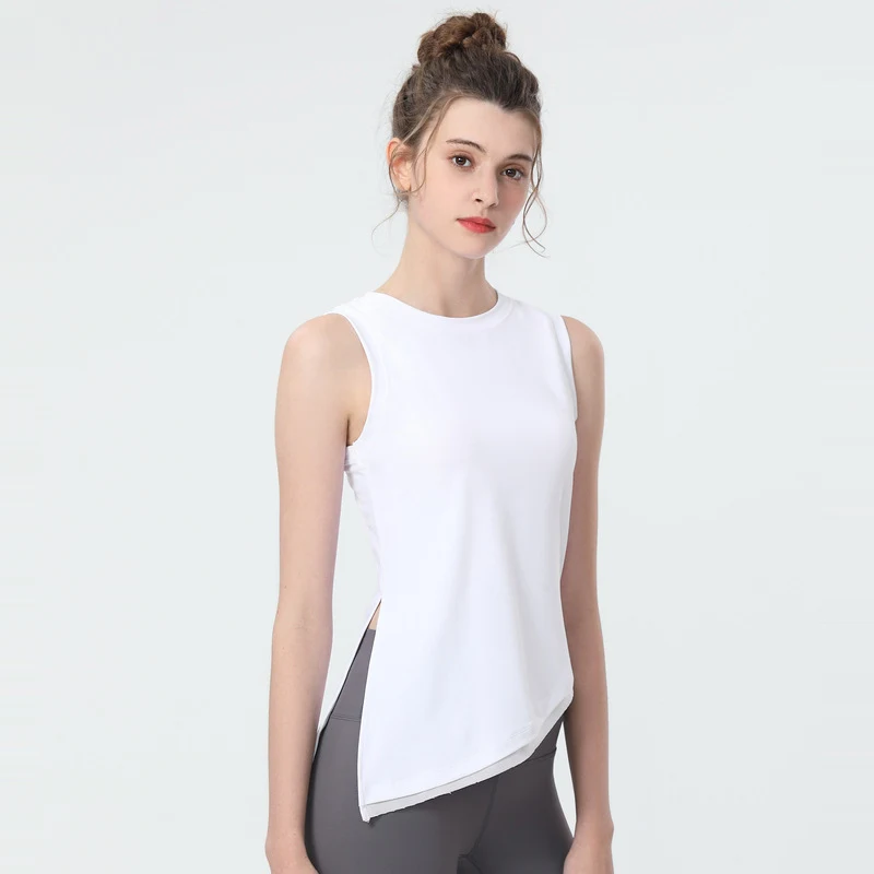 Mouwloze Sportvest Dames Nauwsluitend Buitenwear Ideaal voor Trainingen Ademend en Comfortabel Perfect voor Fitness en Sportieve Activiteiten