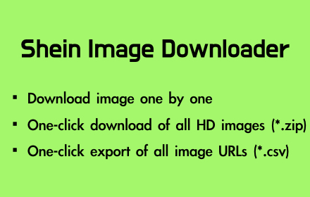 Shein Image Downloader small promo image