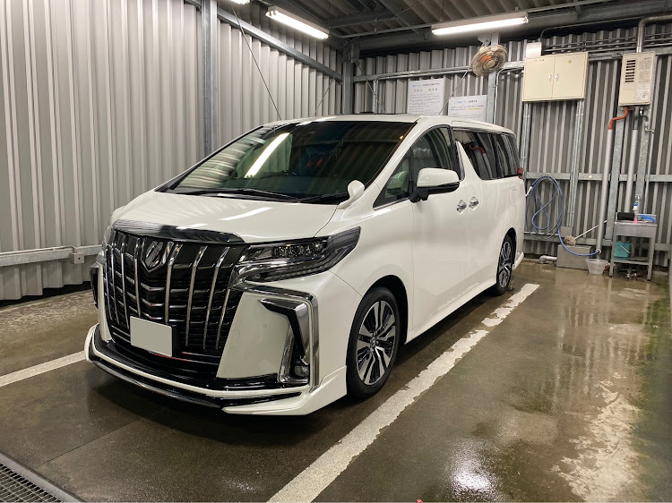 アルファードの洗車に関するカスタム事例の投稿画像1枚目