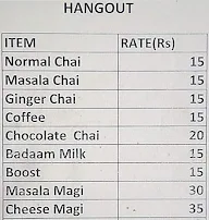 Hangout menu 1