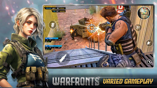 Screenshot Warfronts Mobile – FPS Shooter