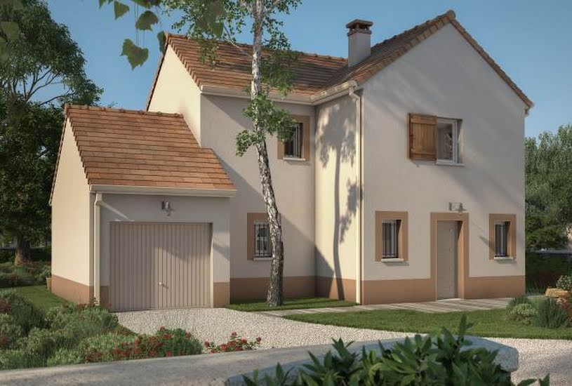 Vente Terrain + Maison - Terrain : 470m² - Maison : 90m² à Rozay-en-Brie (77540) 
