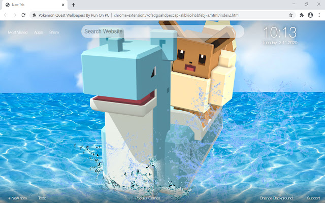 Pokemon Quest Wallpapers New Tab