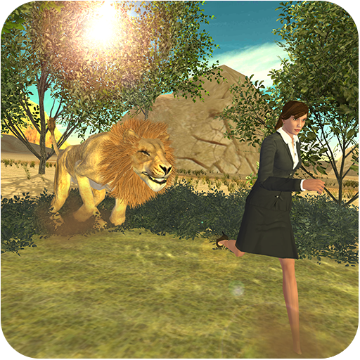 Angry Lion Village Attack Wild Lion Simulator 3d التطبيقات على