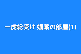 一虎総受け 媚薬の部屋(1)