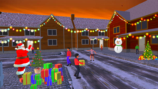 Screenshot Christmas Santa Gift Delivery