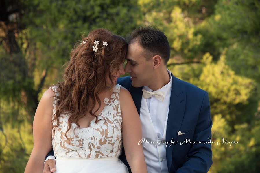 Photographe de mariage Μαρια Μπουνταλη (boontalimaria). Photo du 19 juin 2019