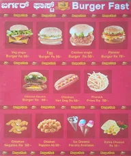 Burger Fast menu 1