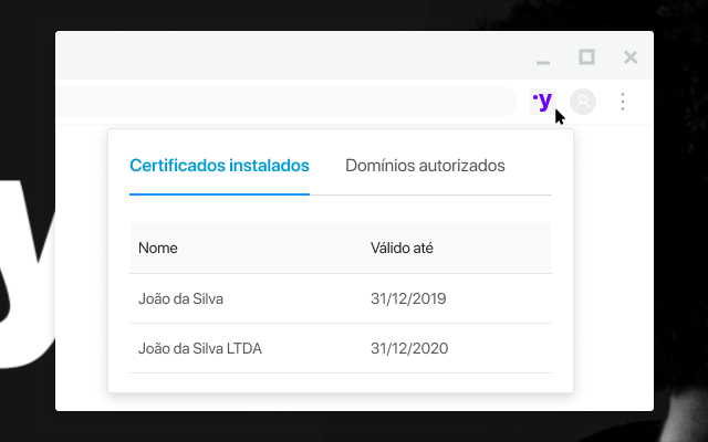 Gestão de Certificados Digitais - Sync Preview image 0