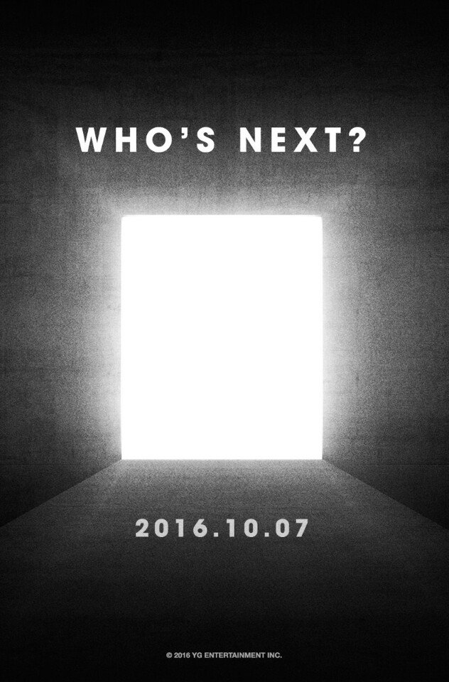 YG Entertainment "Who's Next?"