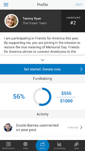 Roswell Park Fundraising App