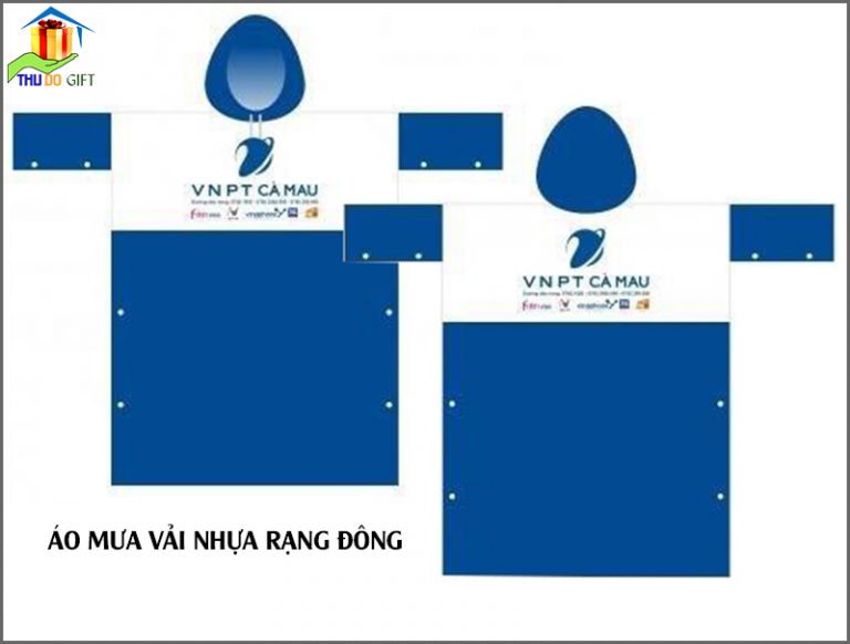 Áo mưa in logo công ty – mang thương hiệu của bạn đi khắp mọi nơi