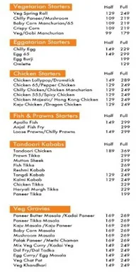 Kentacky Andhra Style Restaurant menu 1