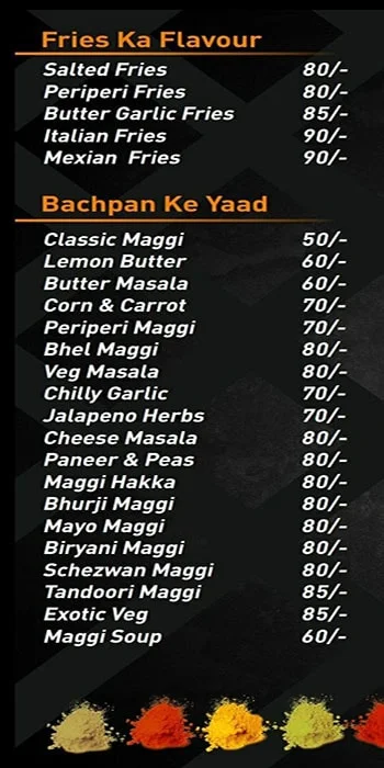 SAMMAAN RESTAURANT menu 