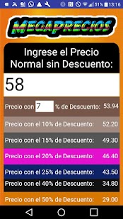 Megaprecios Calcula Descuentos - náhled