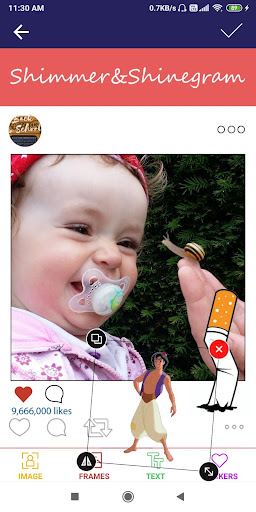 Social Media Photo Frames New