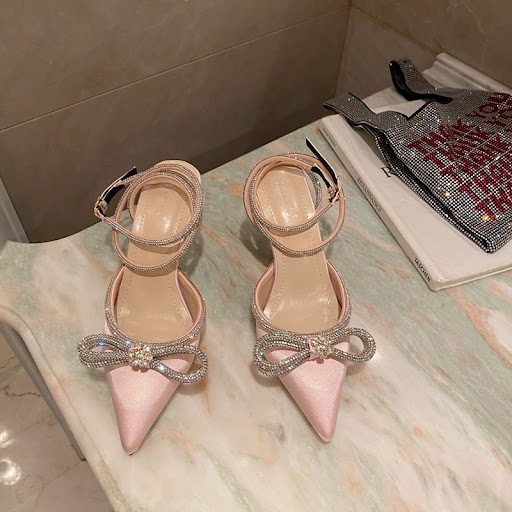 Title 17, Womens European & American Bow Pointed Toe Sti...