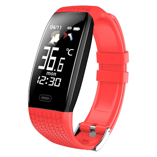 Title 3, Smart Bracelet Real-time Body Temperature and H...