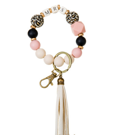 Title 4, Mothers Day Beech Silicone Bead Bracelet a sty...