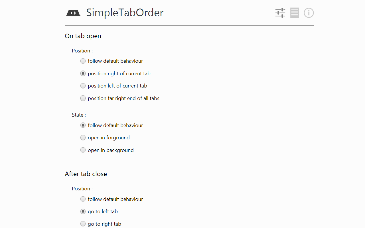 SimpleTabOrder Preview image 1