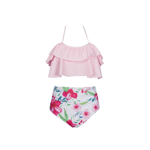 Title 7, Sexy Fashion Multicolor Split Bikini Swimsuit. ...