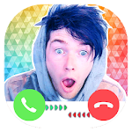 Cover Image of Download Fake Call From Dantdm 1.0 APK