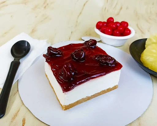 Cherry Cheesecake Slice