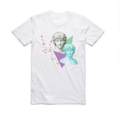 Music genre and art movement Steam wave T-shirt Wukong Print T-shirt