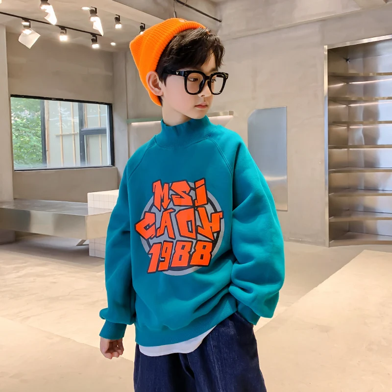 Sudadera con forro polar para niños otoño e invierno Ropa cálida y cómoda perfecta para mantener a tus hijos abrigados y a la moda.
