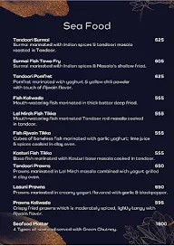 24 Carat Lounge & Bar menu 5