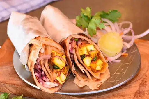 Single Paneer Bhurji Kathi Roll