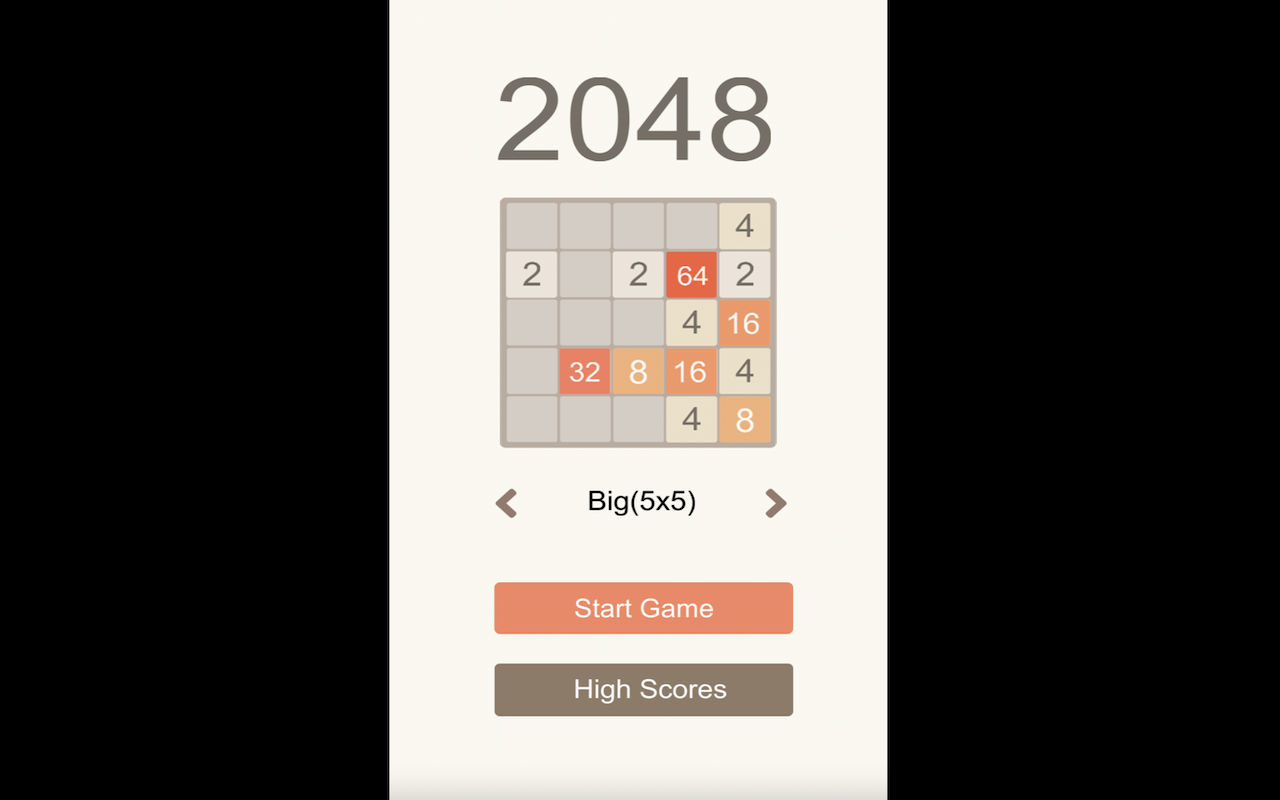 2048 Original - HTML5 Game Preview image 3