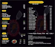 Roasted Chikis menu 1