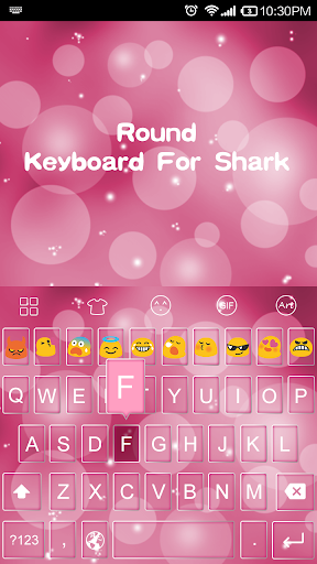 Pink Round-Emoji Theme