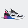 zx 2k boost footwear white/grey two/core black