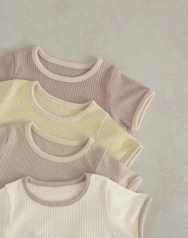 Baby zomer set met shorts en korte - 1