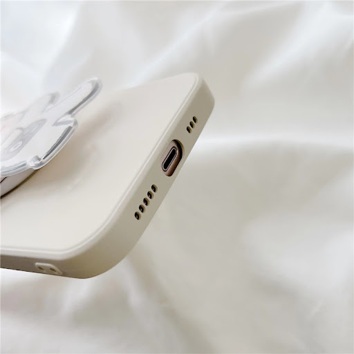 Title 8, Ins Spring Outing Dog Phone Case With Bracket o...