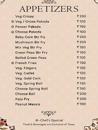 The Great Indian Kitchen menu 8