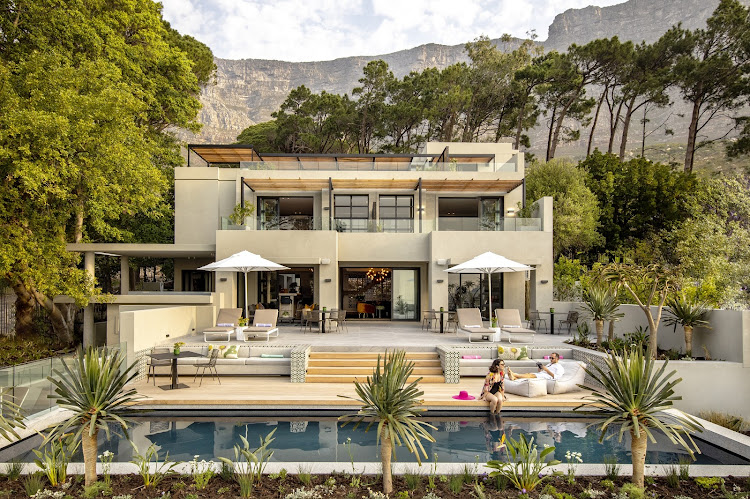 Camissa House is a mountainside retreat in Oranjezicht, Cape Town.