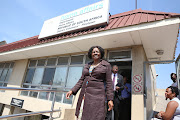 Home Affairs minister Hlengiwe Mkhize during her surprise visit to the Pinetown Home Affairs office.