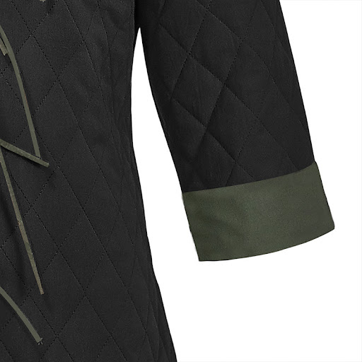 Title 4, Half Sleeve Armor Vintage Cotton-padded Jacket ...