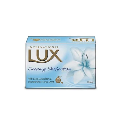 Lux International Creamy Perfection Soap Bar - 125 gm