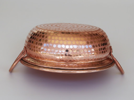 Title 6, Copper pot for precise and stylish cooking. Eve...