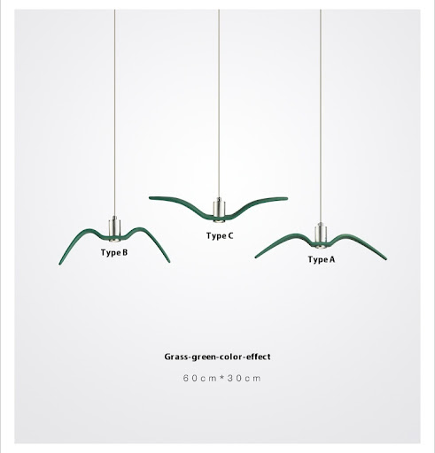 Title 3, Lampadario LED nordico personalizzato Postmoder...