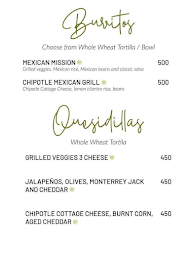 Quattro Bistro menu 4