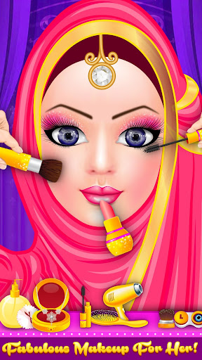 Hijab Doll Fashion Salon Dress Up Game screenshots 8